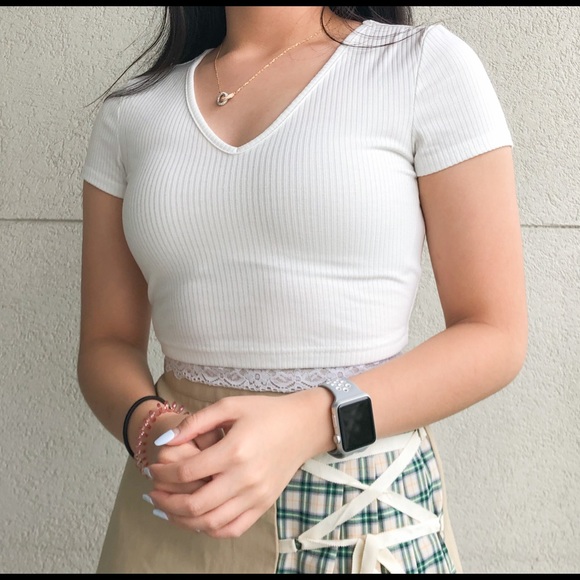 Shein lace crop top - Picture 2 of 2